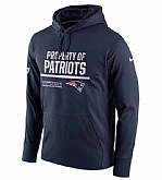 Men's New England Patriots Nike Circuit Property Of Performance Pullover Hoodie Navy FengYun,baseball caps,new era cap wholesale,wholesale hats